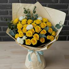 Букет цветов из:  Розы в Григорьевской