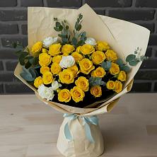 Букет цветов из:  Розы в Григорьевской