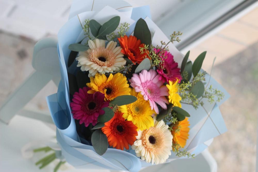 Букет цветов из: Герберы в Григорьевской