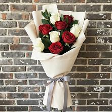 Букет цветов из:  Розы в Григорьевской