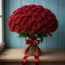 Букет Красные розы Блэк Меджик в Григорьевской