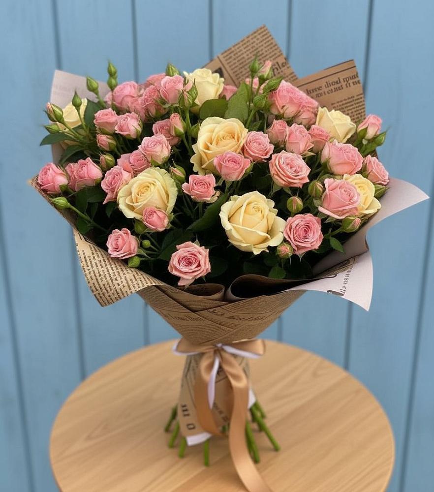 Букет цветов из: Розы в Григорьевской