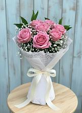 Букет цветов из:  Розы в Григорьевской