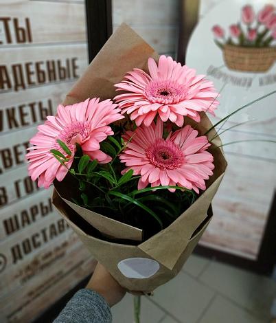 Букет цветов из: Герберы в Григорьевской