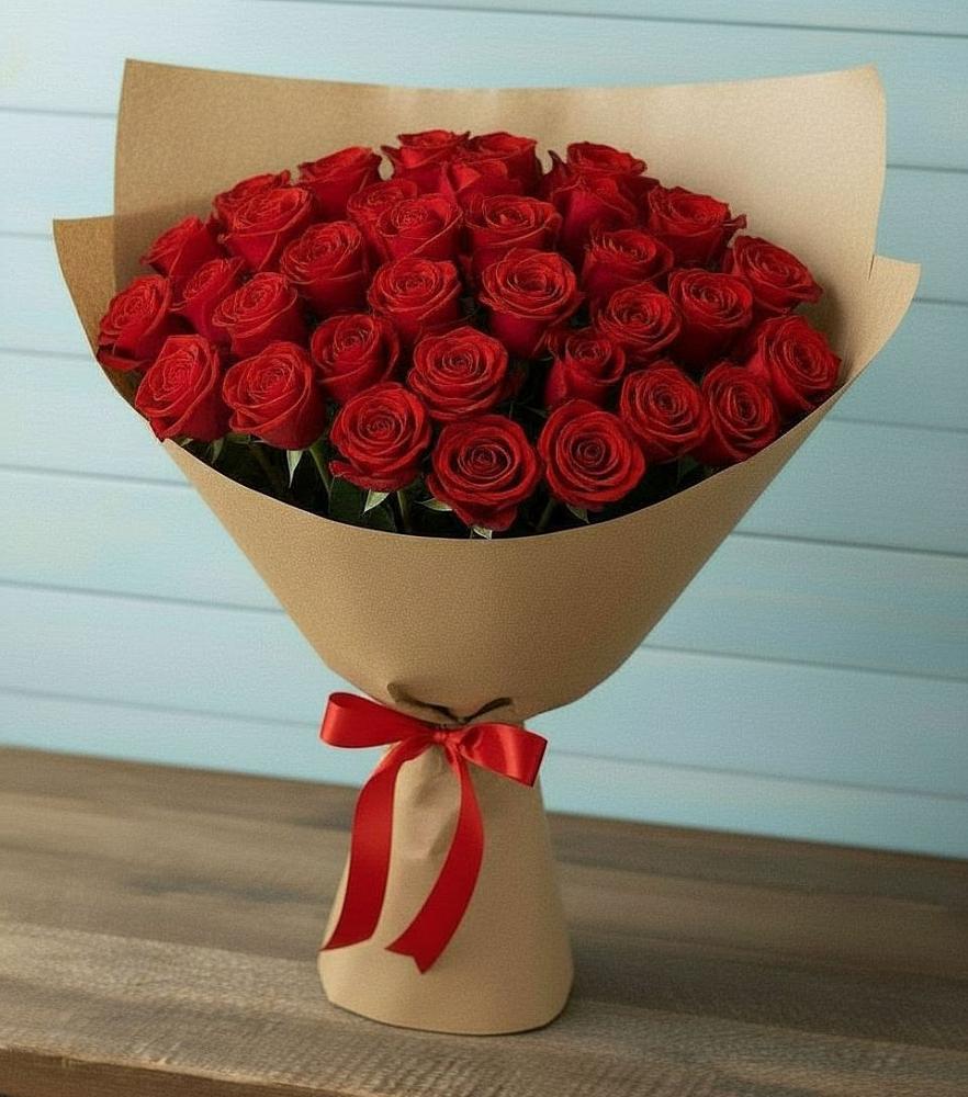 Букет Красные розы Милано в Григорьевской