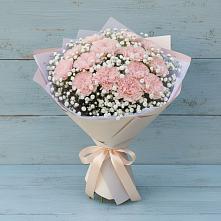 Букет цветов из:  Гвоздики в Григорьевской