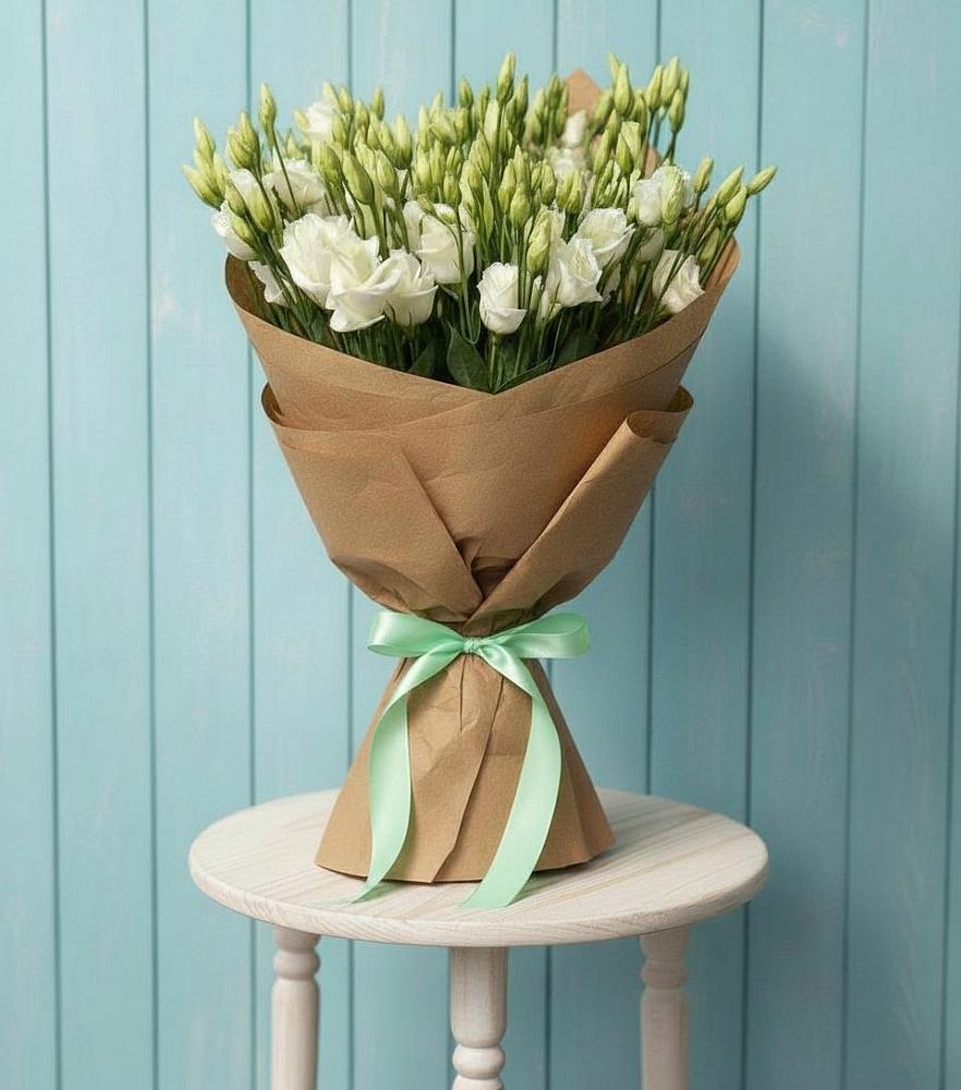 Букет цветов из: Лизиантусы в Григорьевской