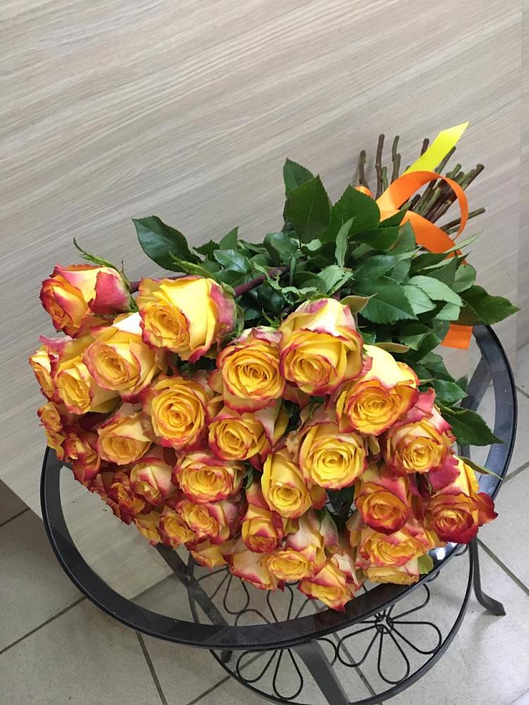 Букет Желтые розы в Григорьевской