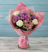 Букет цветов из:  Герберы в Григорьевской