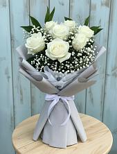 Букет цветов из:  Розы в Григорьевской