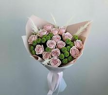 Букет цветов из:  Розы и Хризантемы в Григорьевской