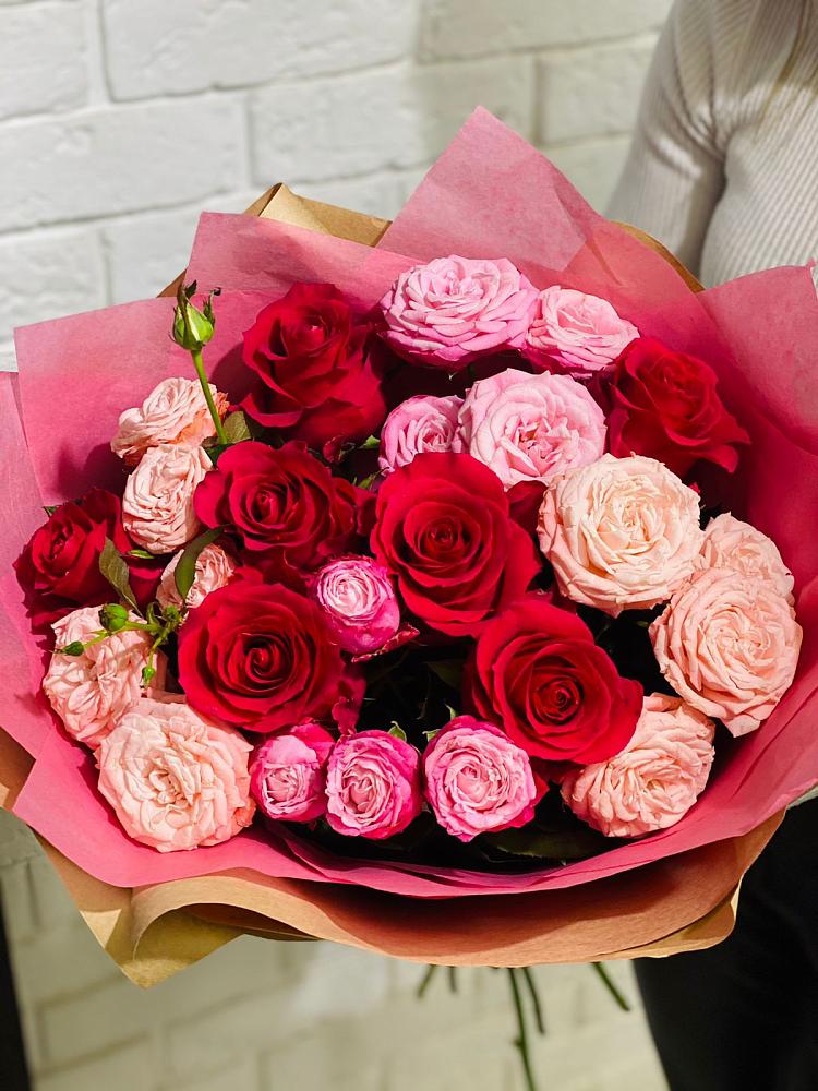 Букет цветов из: Розы в Григорьевской