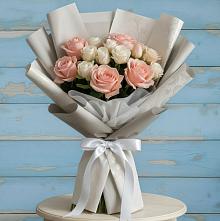 Букет цветов из:  Розы #REPLACE_PRED# Григорьевской