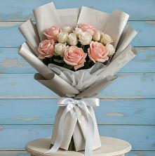 Букет цветов из:  Розы в Григорьевской