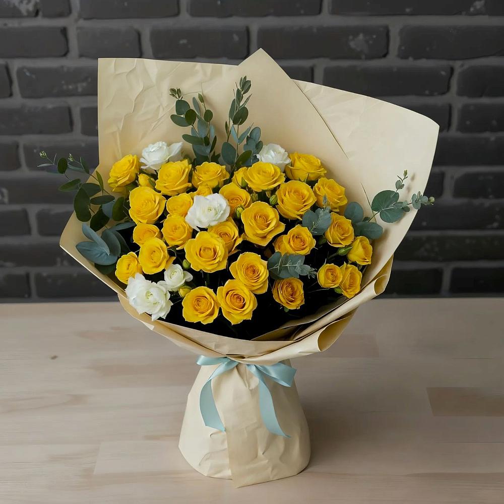 Букет цветов из: Розы в Григорьевской