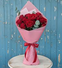 Букет цветов из:  Розы в Григорьевской