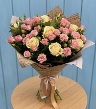 Букет цветов из:  Розы в Григорьевской
