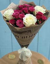 Букет цветов из:  Розы в Григорьевской