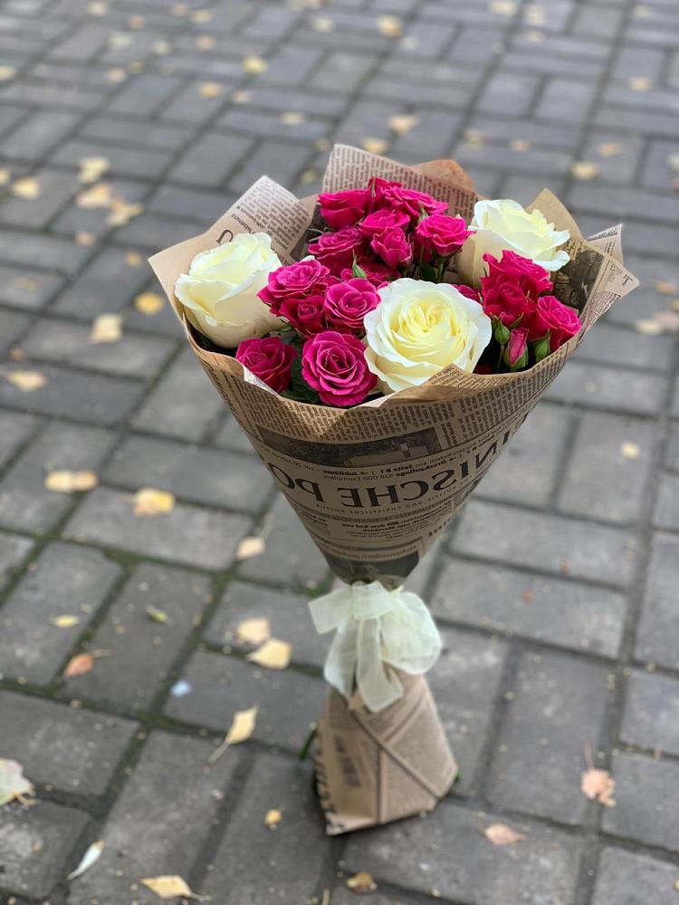 Букет цветов из: Розы в Григорьевской