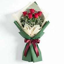 Букет цветов из:  Розы в Григорьевской