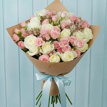 Букет цветов из:  Розы в Григорьевской